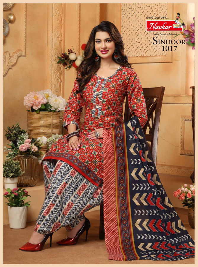 Navkar Sindoor Vol 20 Cotton Printed Readymade Suits Catalog
